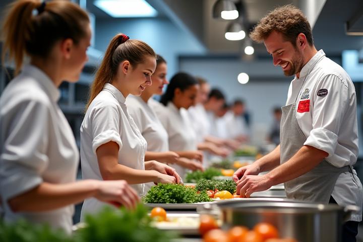 Participer à un cours 100% hands-on, chacun cuisine son plat