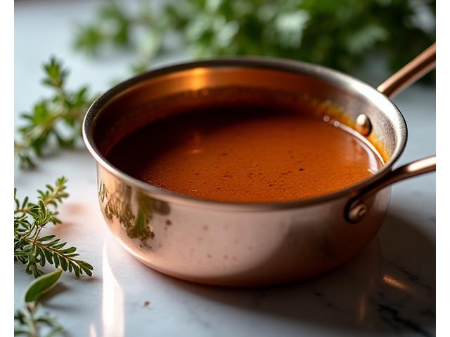 Apprenez les techniques de base, sauces mères et fonds français